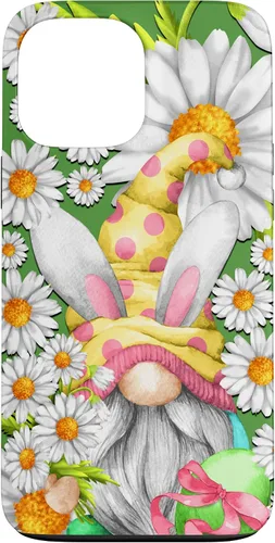 Vista 24 de Funny Easter Gnome Graphic for Women Teachers and Daisy Mom Case for iPhone 17