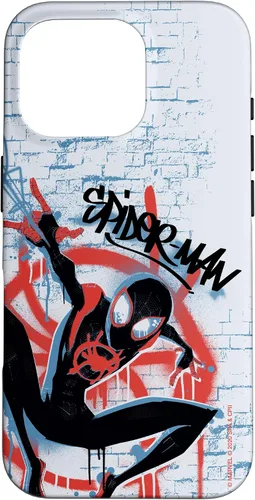 Vista 20 de Marvel Carcasa con graffiti de Spider-Man Into The Spider-Verse para iPhone 17