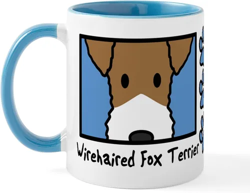 Vista 61 de CafePress Taza de café de cerámica Anime American Eskimo de 11 oz (11.0 fl oz)
