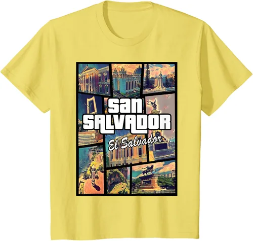 Vista 48 de Camiseta Orgullosa de San Salvador Capital El Salvador
