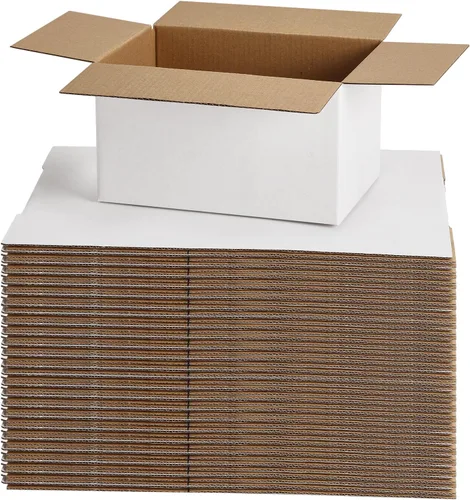 Vista 16 de Paquete de 40 cajas de envío pequeñas de 8 x 6 x 6 pulgadas