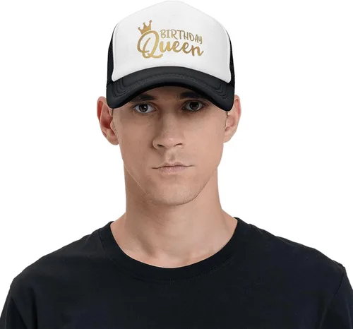Vista 8 de ZBDSKLEX Gorra de béisbol ajustable para fiesta de cumpleaños unisex