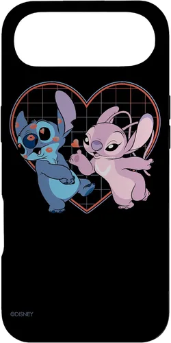 Vista 27 de Disney Lilo and Stitch Angel Heart Kisses - Carcasa para iPhone 17