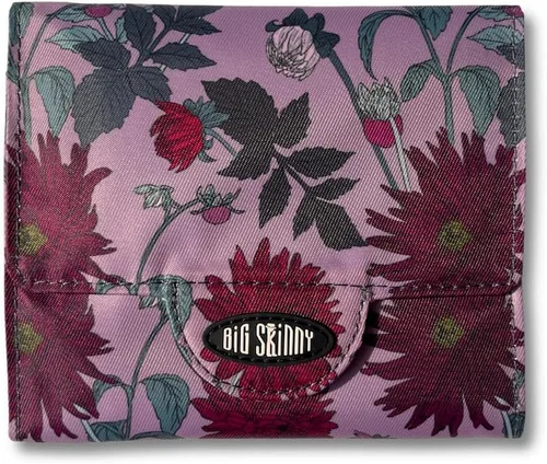 Vista 12 de Big Skinny Cartera delgada para mujer Trixie de tres pliegues, con capacidad para hasta 30 tarjetas Dotty