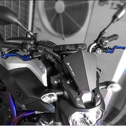 Vista 7 de Para Yamaha MT07 MT09 2017 2020 FZ1 FAZER FZ6R FZ8 XJ6 FZ6 MT-07 FZ-09 XSR700 XSR900 XSR Palancas de embrague de freno corto y largo
