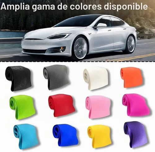 Vista 6 de AICEL Funda de silicona para volante de 14 pulgadas, protector