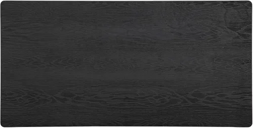 Vista 9 de NTC Flow Mesa de Café Moderna de Madera Rectangular con Cajón Oculto – Resistente al Agua y al Calor, Negro Quemado