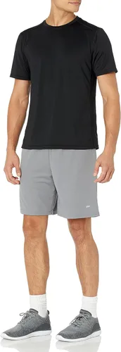 Vista 5 de Tienda Essentials - Pantalones cortos de corte suelto con tecnología de rendimiento para hombre