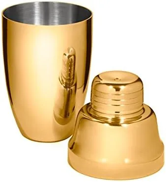 Vista 2 de Cocktail Kingdom® Usagi™ - Coctelera pesada - Bañada en oro