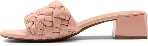 Vista 3 de DREAM PAIRS Sandalias trenzadas de tacón bajo para mujer, elegantes para el verano