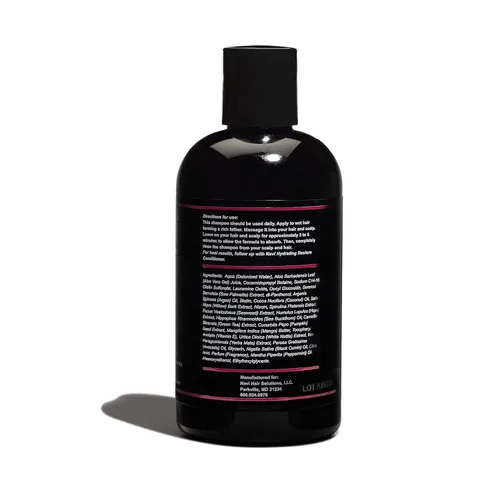 Vista 3 de Navi Champú para la pérdida de cabello para restaurar el crecimiento del cabello, champú bloqueador DHT para adelgazar el cabello con biotina