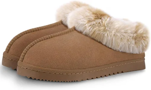Vista 8 de UBXRIN Pantuflas cómodas de espuma viscoelástica para mujer Negro