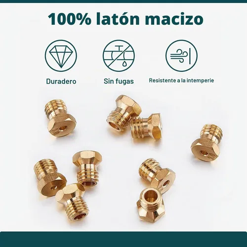 Vista 5 de GASPRO Kit de conversión de gas natural, boquilla de propano a orificios NG, para parrillas Blackstone de 28 pulgadas y 36 pulgadas, combo
