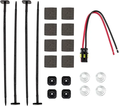 Vista 5 de Mishimoto MMFAN-10HD Race Line Ventilador de radiador de alto flujo, ajuste universal de 10 pulgadas, 12 voltios, negro