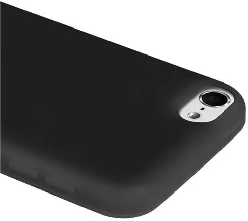 Vista 2 de Funda para iPod Touch 7 y 6 - Funda antideslizante de goma TPU de gel de TPU negra