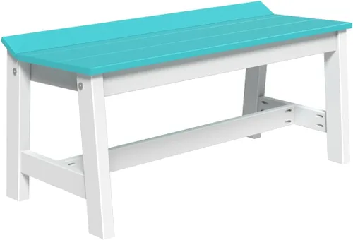 Vista 22 de Furniture Barn USA Poly Lumber - Banco de comedor de 41 pulgadas, caoba antigua multicolor (Antique Mahogany)