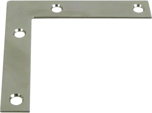 Vista 4 de NATIONAL/SPECTRUM BRANDS HHI Plancha de esquina plana N266-544 3-1/2