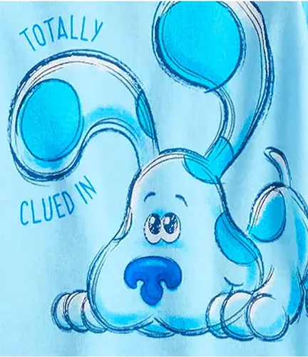 Vista 4 de Nickelodeon Pijama de algodón ajustado Blues Clues para niños, Totalmente pistas