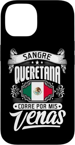 Vista 4 de iPhone 16 Sangre Queretana Corre Por Mis Venas. Case