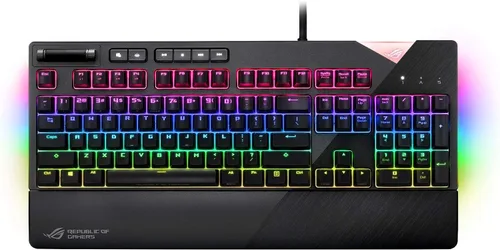 Vista 4 de ASUS ROG Strix Flare Call of Duty Black Ops 4 Edition Mechanical Gaming Keyboard Certified Refurbished