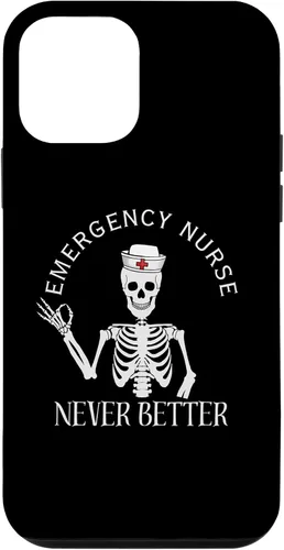 Vista 12 de iPhone 14 Funny ER Nurse ED Enfermera Sala de Emergencias Enfermera Halloween Regalos Caso