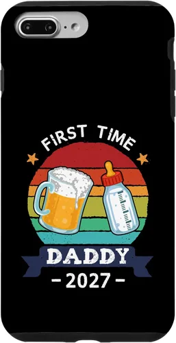 Vista 12 de First Time Daddy 2027 Funny Dad to Be Pregnancy Reveal Case for iPhone 17