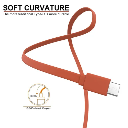 Vista 3 de Cable de carga de repuesto rojo para bocina inalámbrica JBL