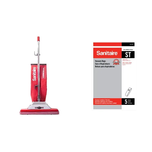 Vista 2 de Sanitaire - Aspiradora vertical QuietClean Tradition SC899H SC899 Roja, 10.5" x 16.5" x 20.5