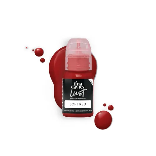Vista 15 de Pigmentos profesionales para labios de Tina Davies Envy & Lust - Maquillaje labial permanente - Colores que cicatrizan fieles al tono - Alta Canela