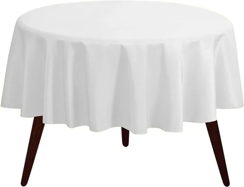 Vista 31 de Pomp - Mantel premium de poliéster con estampado abstracto de 52 x 52 pulgadas cuadradas Tela de fácil cuidado, resistente a arrugas y manchas