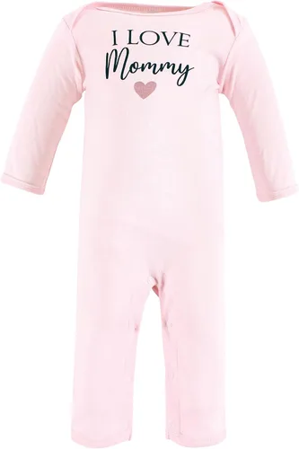 Vista 3 de Hudson Baby baby-girls Cotton Coveralls