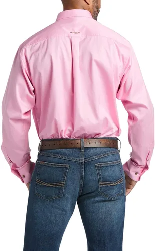 Vista 2 de Camisa lisa de Ariat, hecha de sarga para hombre