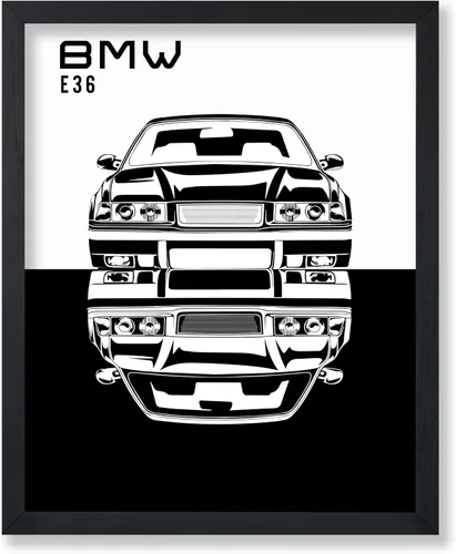 Vista 46 de Poster Master Póster de coche – Impresión clásica de coche – Arte de vehículo – Gran decoración de pared de garaje u oficina – 8 x 10 pulgadas