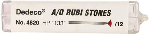 Vista 3 de Dedeco 4820 óxido de aluminio, piedras Rubi, HP 133 (KN4) (paquete de 12)