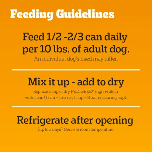 Vista 10 de Pedigree Alimento húmedo para perros con alto contenido de proteínas, carne