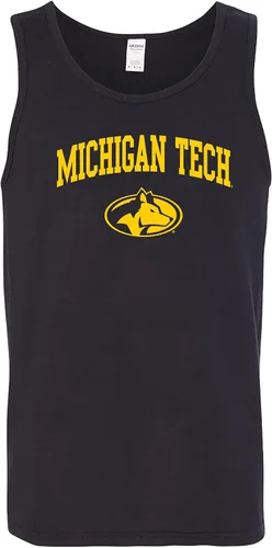 Vista 21 de NCAA Arch Logo - Camiseta sin mangas de la Universidad de la Escuela