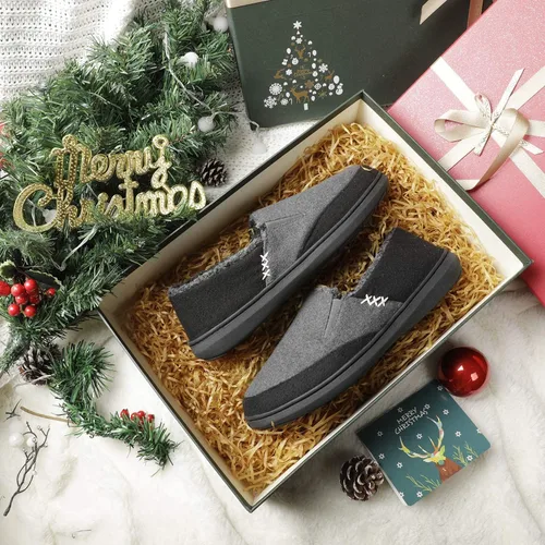 Vista 7 de Zigzagger Pantuflas de microgamuza esponjosas para hombre, estilo mocasín, para interior y exterior