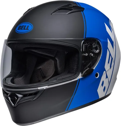 Vista 3 de Bell Qualifier Ascent Negro Mate/Azul/Blanco