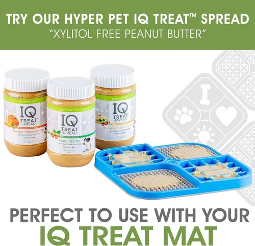 Vista 7 de Hyper Pet IQ Treat Lick Mat para perros y gatos Alimentador lento para perros y gatos y juguete de enriquecimiento Fabricado en Estados Unidos