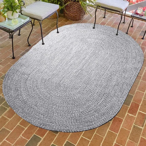 Vista 9 de Superior Alfombra de área grande para interiores y exteriores, reversible, trenzada, decoración del piso del hogar para sala de estar, cocina