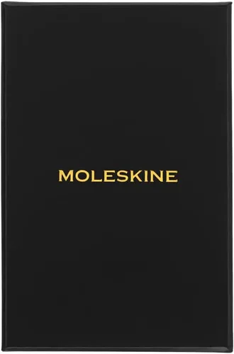 Vista 3 de Moleskine Cuaderno de edición limitada Holiday Shine Box, extra pequeña, lisa, dorada, tapa dura (2.5 x 4)
