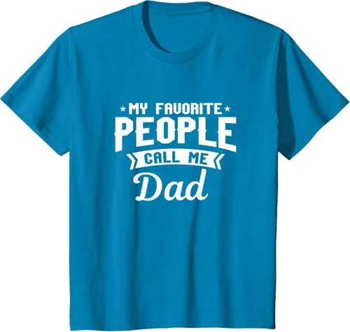 Vista 46 de My Favorite People Call Me Dad - Camiseta divertida, Negro, S