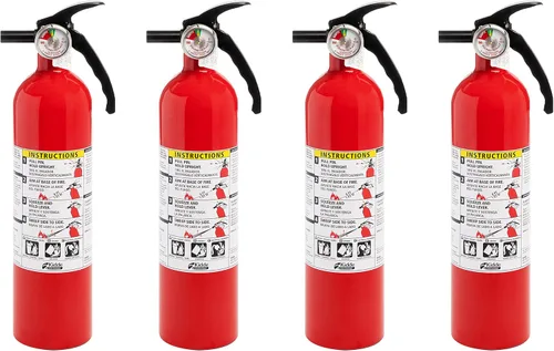 Vista 15 de Kidde, FA110G, Extintor multiusos para casa, oficina, dormitorio, residencial, 1A10BC Extintor multiusos residencial para pequeños incendios