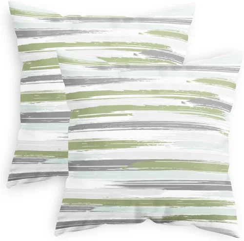 Vista 12 de CaliTime Fundas de Almohadas Decorativas Paquete de 2 Vellón Acogedor Textura Geométrica de Piedra Roca Cubiertas de Cojines Decorativos para Sofá