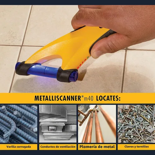 Vista 4 de Zircon MetalliScanner m40 detector de metales electrónico de mano