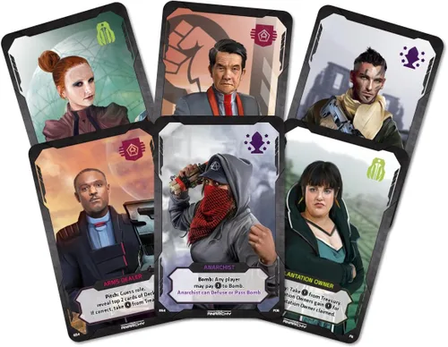 Vista 3 de Coup: Rebelión G54 - Expansión de Juego de Cartas de Anarquía – Añade Nuevos Roles y Acciones – 3-6 Jugadores Edades 14+ – Juego de Estrategia