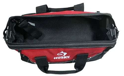 Vista 5 de Husky 82003N11 Bolsa de herramientas para contratistas/DIY resistente al agua de 18 pulgadas