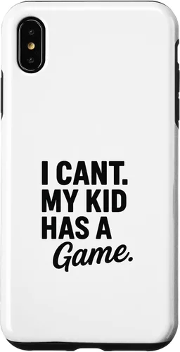 Vista 11 de I Can’t My Kid Has A Game Funny Parent Design Case for iPhone 16