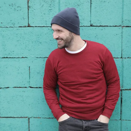 Vista 4 de PFFY Gorro de punto unisex para hombre y mujer