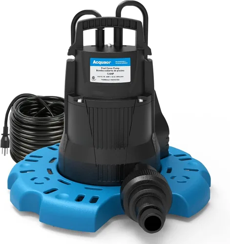 Vista 8 de Acquaer Bomba de agua sumergible Bomba de sumidero de 1/6 HP, bomba de utilidad termoplástica, pequeña bomba de agua eléctrica de 1750 GPH para Gery